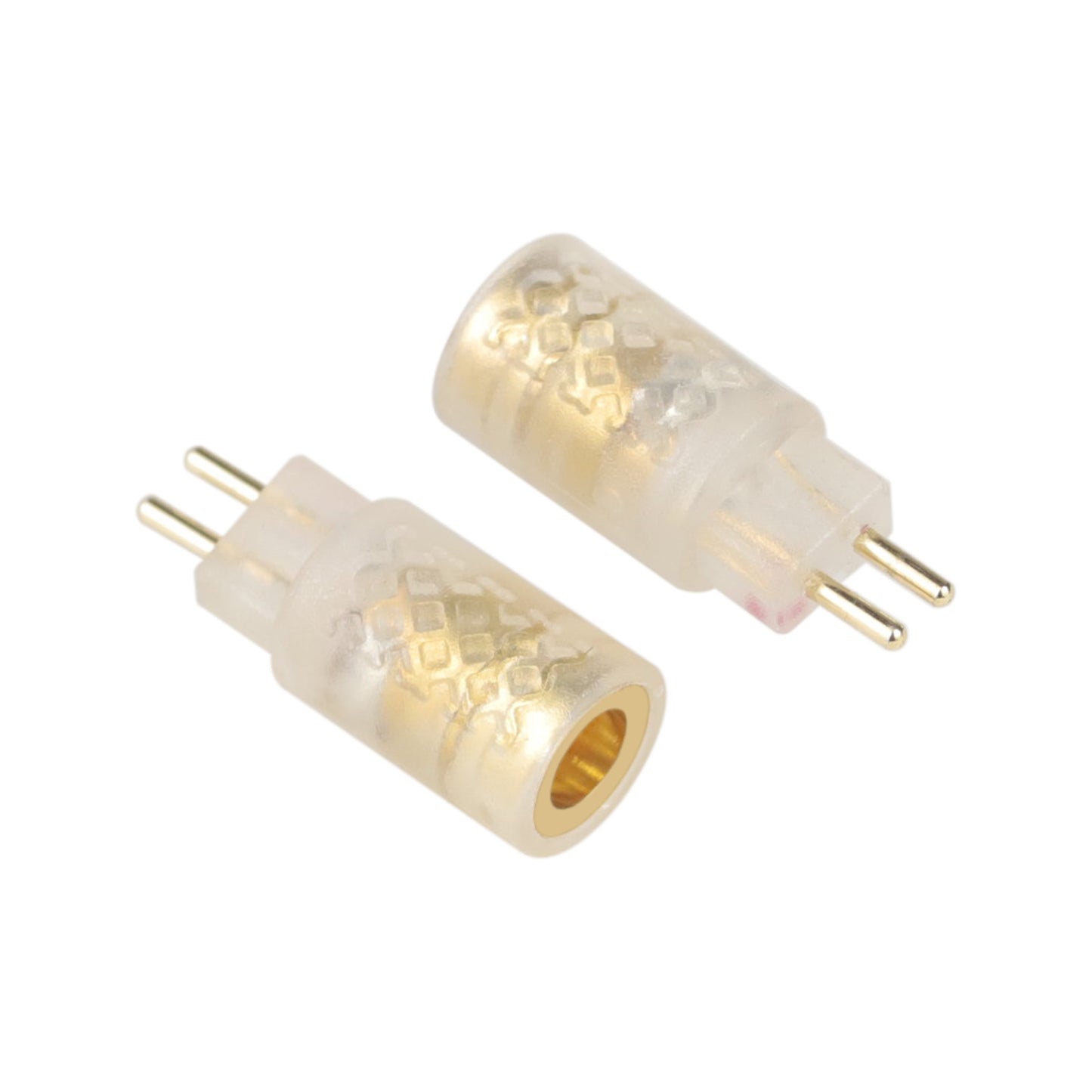 Cooyin 0.78 2PIN(イヤホン側)to A2DC(リケーブル側) アダプター コネクター 音質劣化なし簡潔 精緻 線材テスト作業用 ミニタイプ SHUOER CONDUCTOR SINGER BA10 AS10 ZS10..に対応