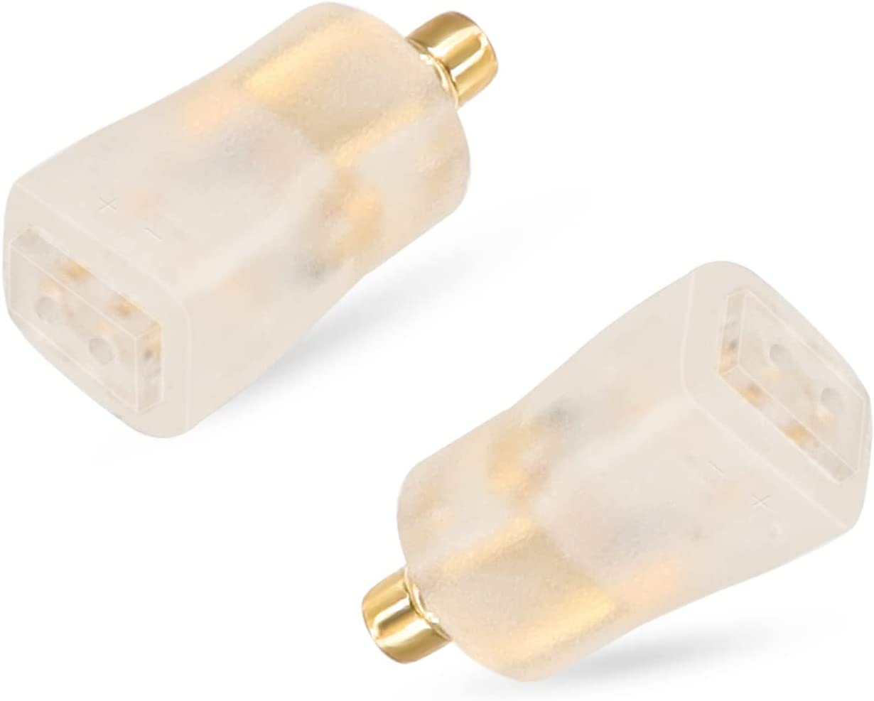 cooyin MMCX-0.78mm 変換コネクター コネクターキット MMCXコネクター(オス) - 2Pinコネクタ 0.78mm(メス) 2個セット