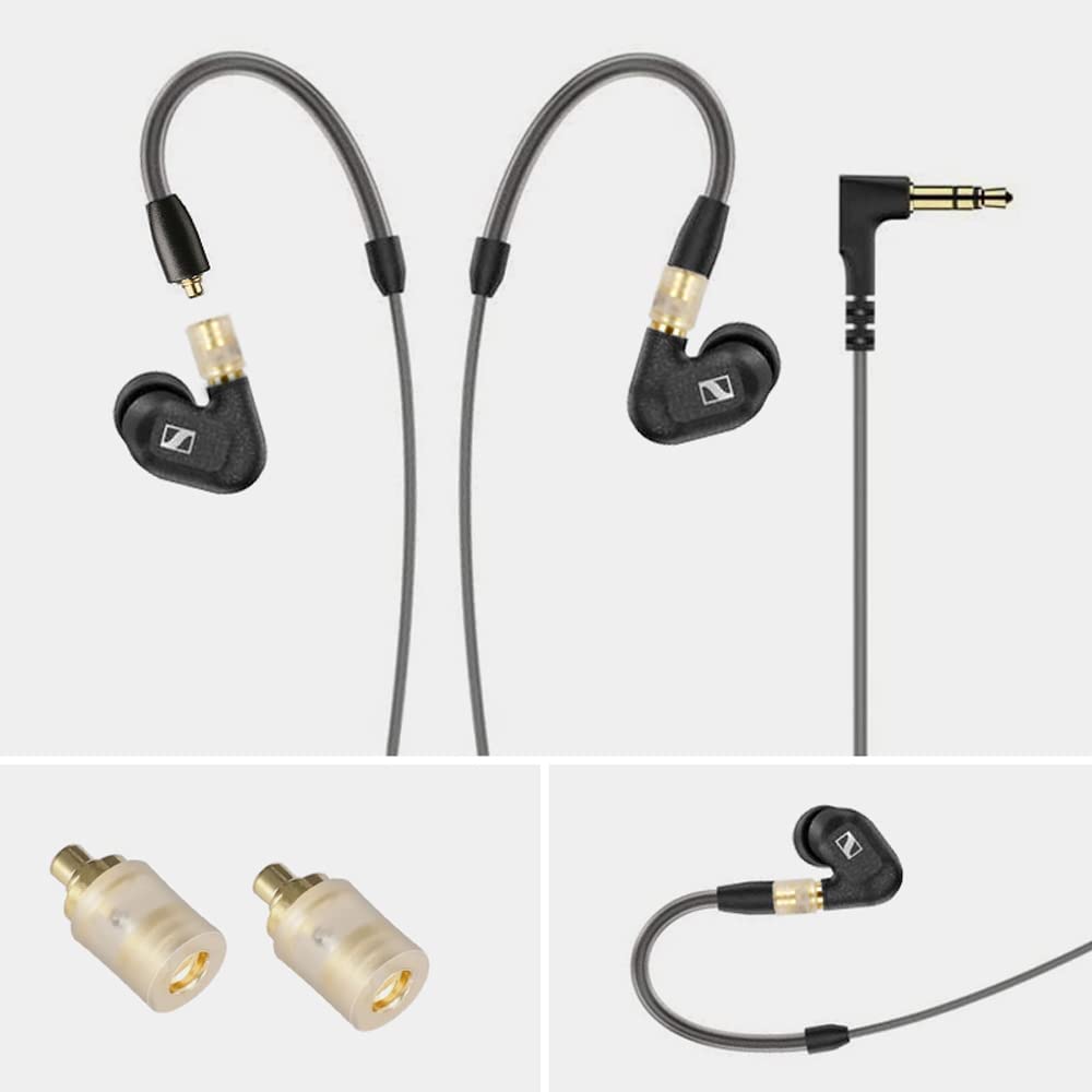 cooyin  IE300-MMCX 変換コネクター コネクターキット ゼンハイザー用 IE300/900用(オス) - MMCXコネクタ(メス)IE300・IE600・IE900に適合する 2個セット