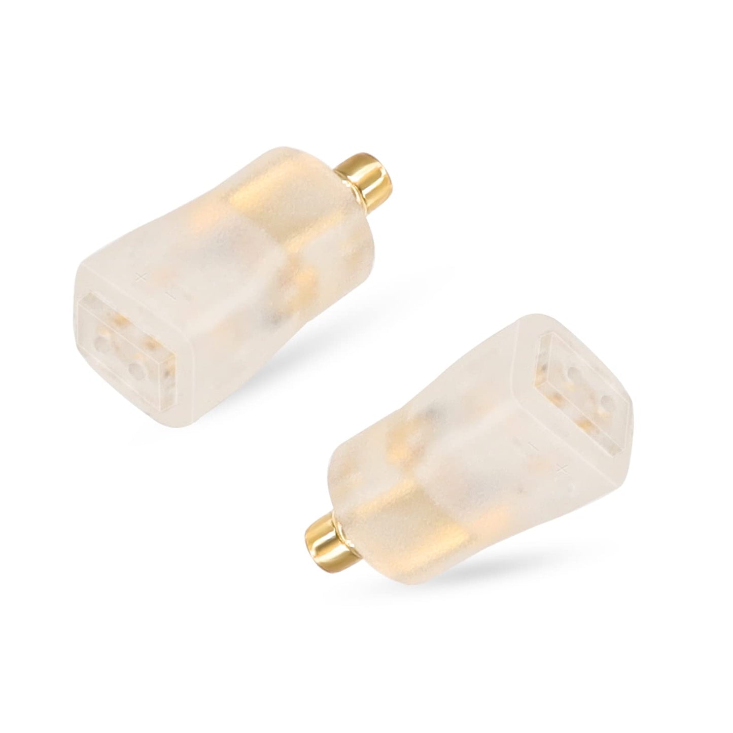 cooyin MMCX-0.78mm 変換コネクター コネクターキット MMCXコネクター(オス) - 2Pinコネクタ 0.78mm(メス) SEシリーズ用 2個セット