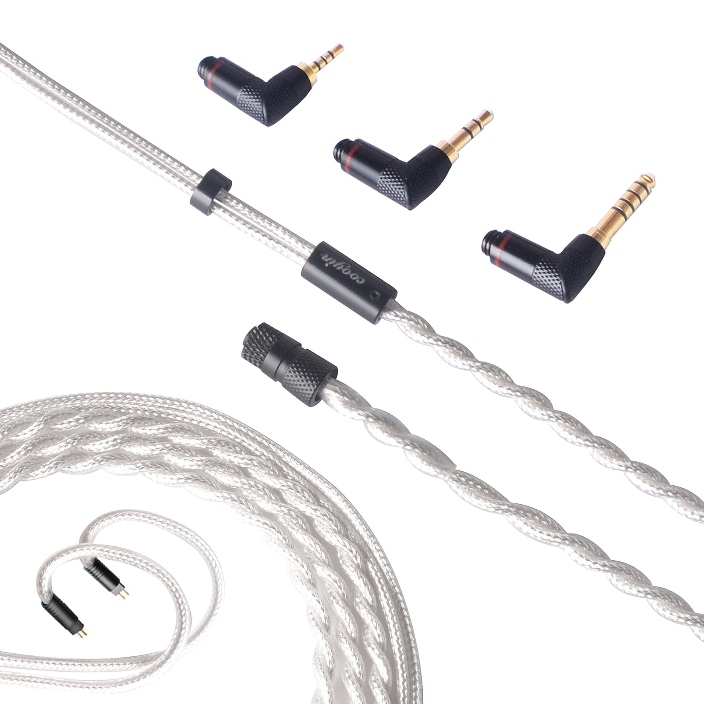 cooyin QDC/0.78/mmcx 3in1 ユニバーサル リケーブル