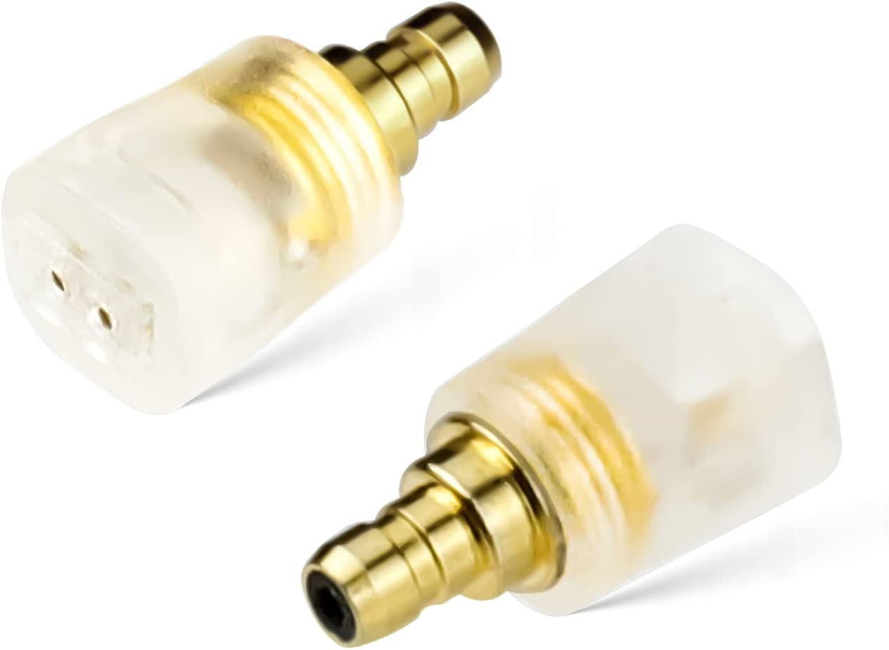 cooyin IE400-0.78mm 変換コネクター コネクターキット ゼンハイザー用 IE PROコネクタ(オス) - 2Pinコネクタ 0.78mm(メス)IE500pro・IE400pro・IE100proなど適合 2個セット