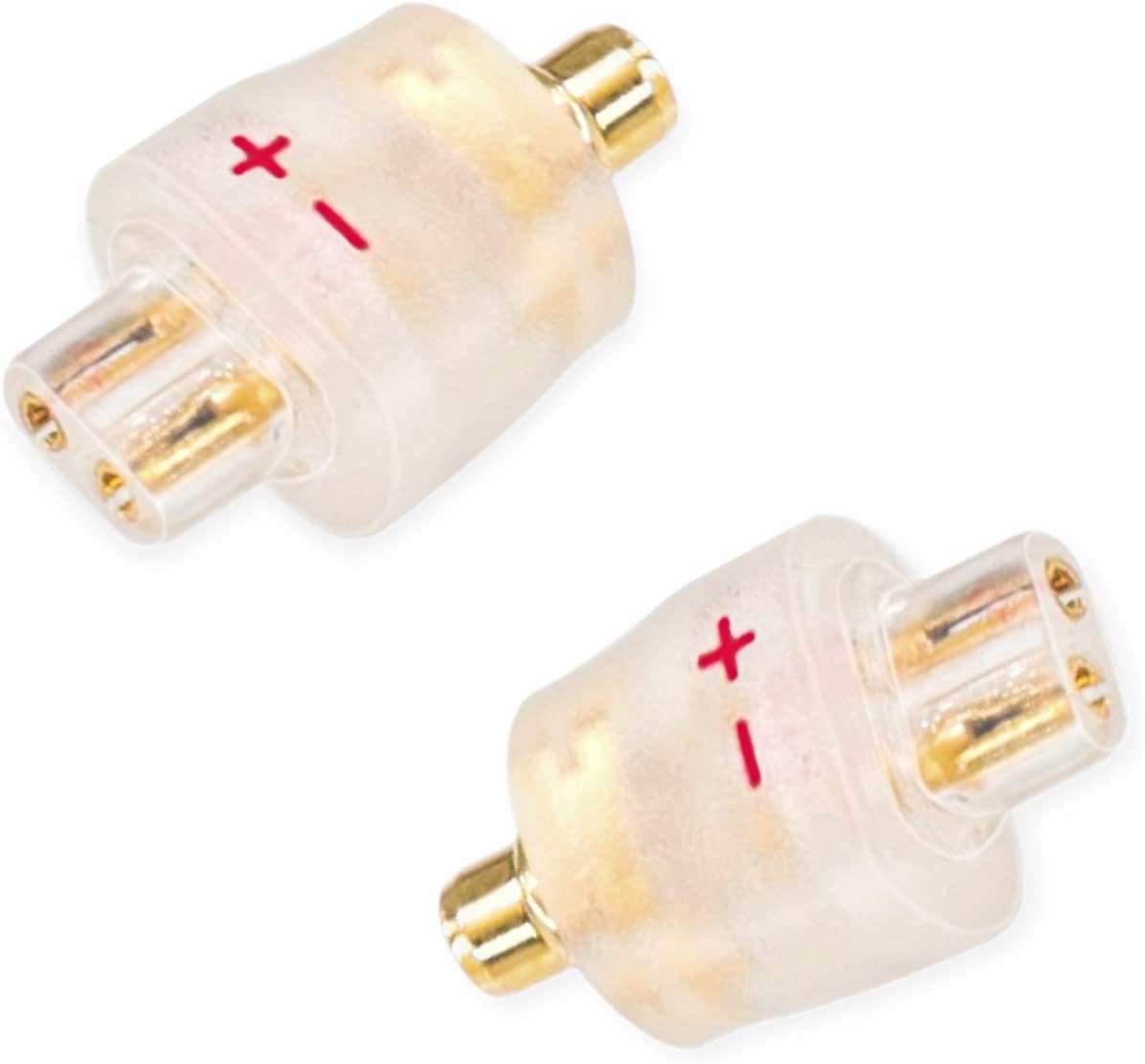 cooyin MMCX-0.78mm 変換コネクター コネクターキット MMCX(オス) to 2Pin(メス) 0.78mm/0.75mm Shure用 JVC用 2個セット ブラック