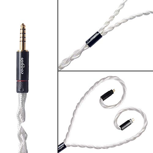 cooyin 4芯銀メッキ単結晶銅リケーブル