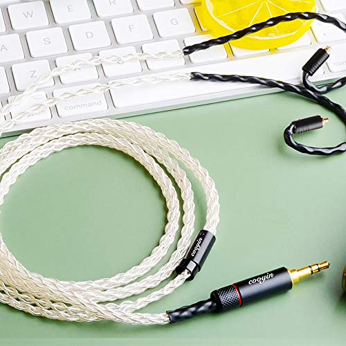 cooyin 8芯銀メッキ単結晶銅 リケーブル