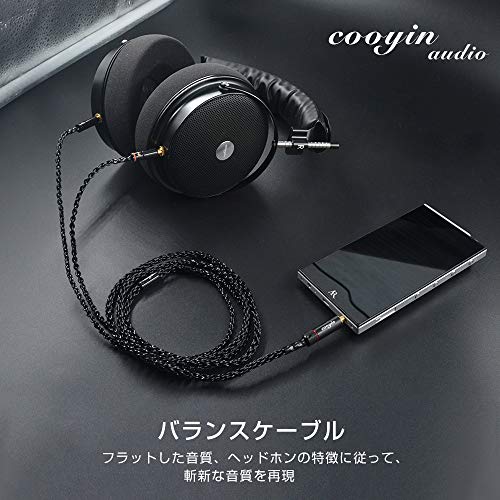 cooyin (cy8BHD)8芯二股ヘッドホンケーブル