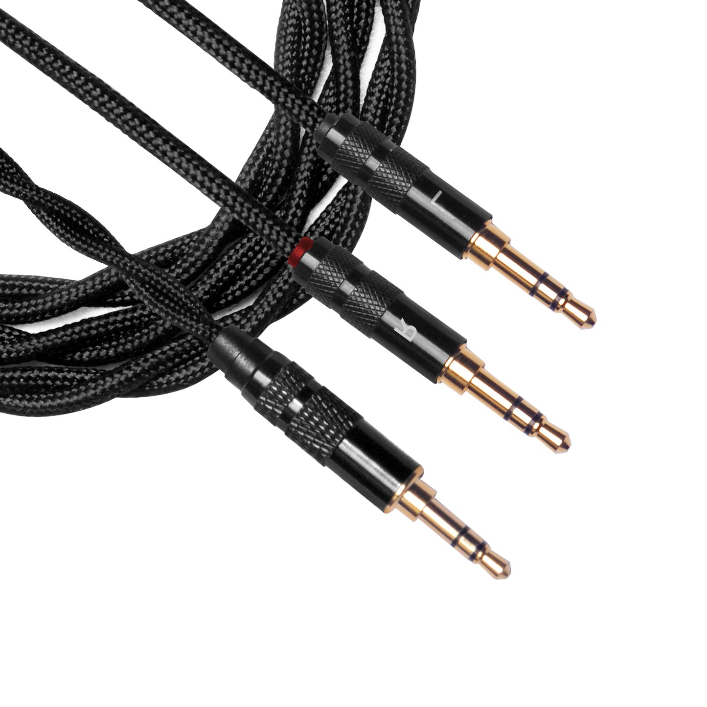 cooyin 3.5mm(3極)二股ヘッドホンリケーブル