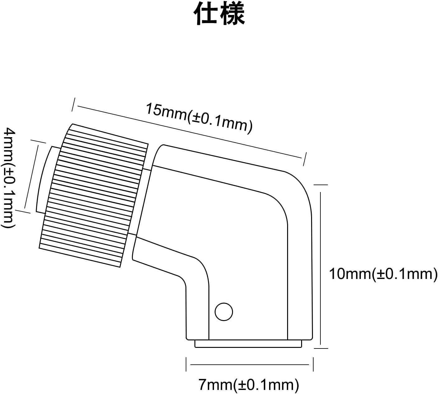 cooyin JH-2Pin-P 変換コネクター コネクターキット Astell&Kern用 JH Audio 4Pinシリーズ用（オス） to 2Pinコネクタ（メス） Layla AION・Rosie・Laylaなど適合 2個セット ブラック