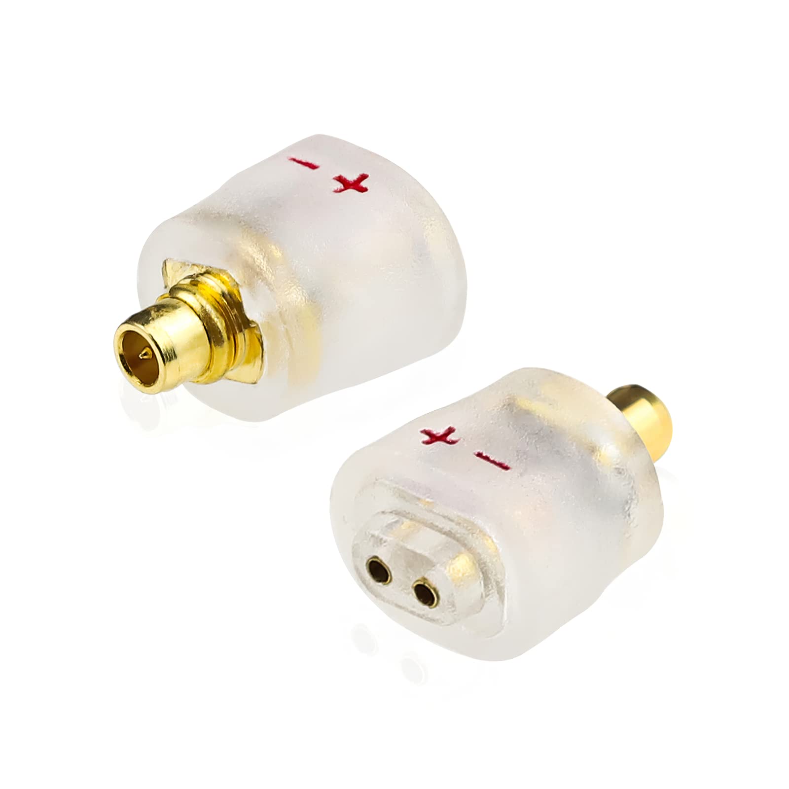 cooyin MMCX-0.75mm 変換コネクター コネクターキット SEシリーズ用 MMCXコネクタ（オス） - 2Pinコネクタ（メス –  cooyin audio